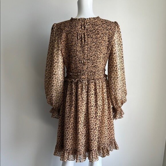 Rachel Parcell Smocked Ruffle Dress - L - Picture 3 of 9